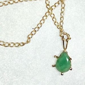 Semi-Precious Jade Pendant